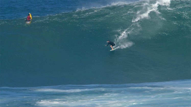 Brad Domke, Jaws, Maui, Havaí. Foto: Bruno Lemos / Sony Brasil.