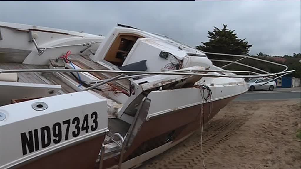 Barco de Pierre Agnes foi encontrado destruído em cidade próxima a Capbreton.