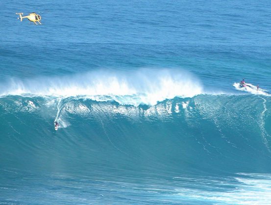Rodrigo Resende, Jaws, Maui, Havaí. Foto: Bruno Lemos / Sony Brasil.