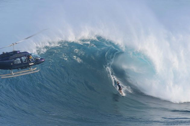 Rodrigo Resende, Jaws, Maui, Havaí. Foto: Bruno Lemos / Sony Brasil.