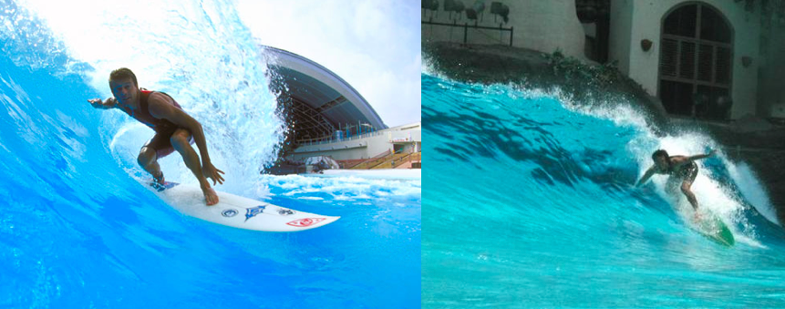 Ocean Dome, no Japão, foi um das piscinas pioneiras e já recebeu até etapa do WCT, mas está fechada “para manutenção” desde 2007.