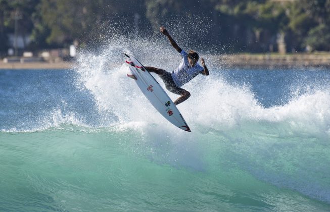 Samuel Pupo, Sydney Surf Pro 2018, Manly Beach, Austrália. Foto: WSL / Smith.