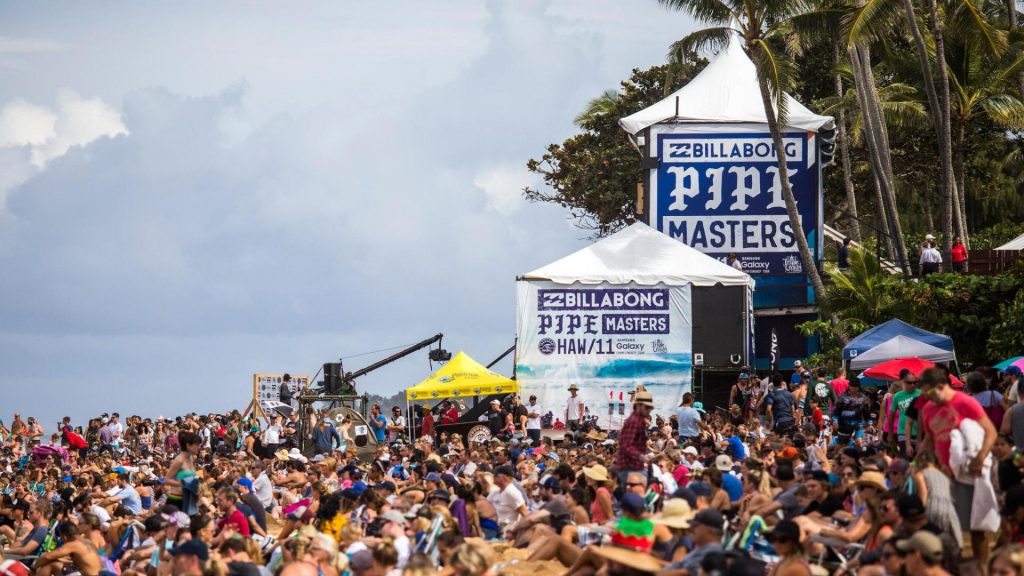 Tradicional Billabong Pipe Masters e outros eventos da WSL no Havaí estão sob ameaça.