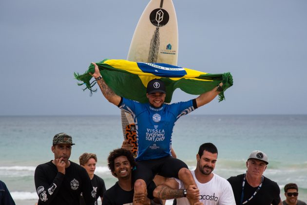Deivid Silva, Vissla Sydney Surf Pro 2018, Manly Beach, Austrália. Foto: WSL / Smith.