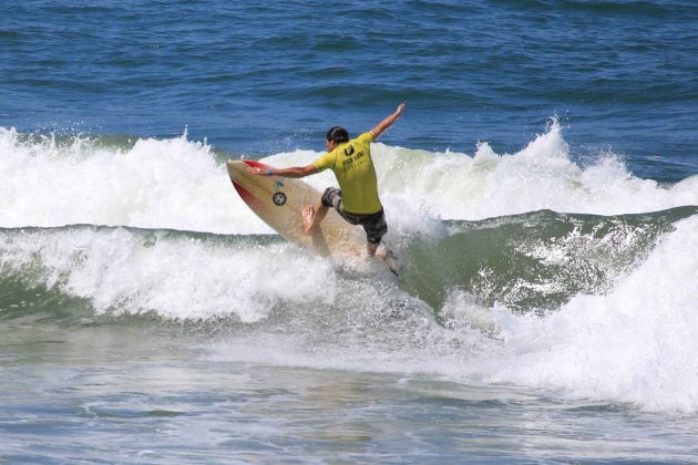 Marcos Matsubara, Fico Surf Festival 2018, praia do Tombo, Guarujá (SP). Foto: Silvia Winik.