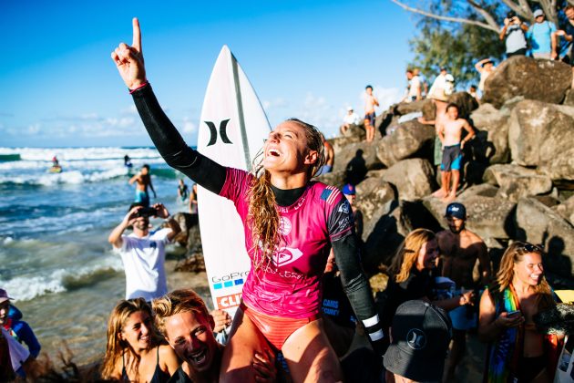 Lakey Peterson, Roxy Pro 2018, Gold Coast, Austrália. Foto: WSL / Sloane.