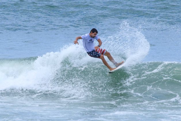 Ricardo Grão, Fico Surf Festival 2018, praia do Tombo, Guarujá (SP). Foto: Silvia Winik.