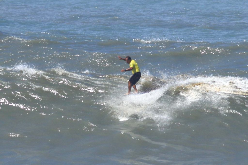 Experiente longboarder Amaro Matos é um dos nomes confirmados no Fico Surf Festival.