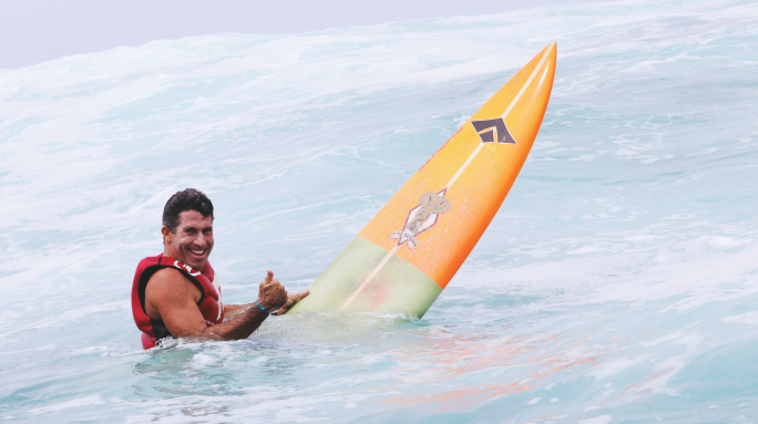Danilo Couto no Havaí nesta temporada: longa história com a Seaway.