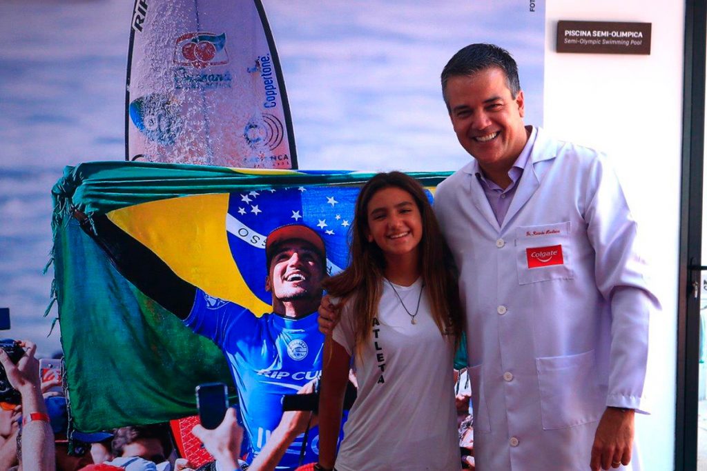 Sophia Medina é uma das participantes do projeto criado pelo cirurgião dentista Ricardo Horliana.