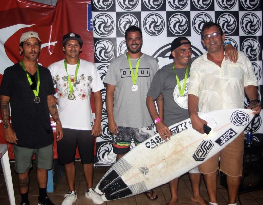 Pódio Open, Surf Treino ASL 2018, Molhes de Laguna (SC). Foto: Basilio Ruy/P.P07.