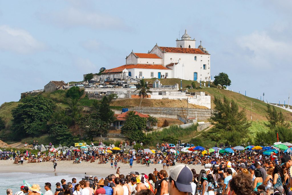 Saquarema e o ambiente mágico que muitos estão chamando de “a melhor etapa brasileira do CT da história”.