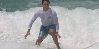 O surfista santo