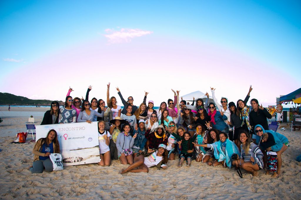 Encontro fortalece a comunidade do surfe feminino pelo terceiro ano consecutivo.