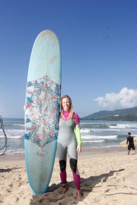 Danielle Lucas, Longboarding Experience 2018, Praia do Sapê, Ubatuba (SP). Foto: Gabriel Vanini.