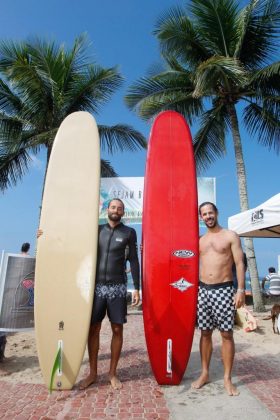 Fellipe Ditaldi e Jaime Viudes, Longboarding Experience 2018, Praia do Sapê, Ubatuba (SP). Foto: Gabriel Vanini.
