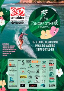 Cartaz do Pipa Longbrothers Festival 2018.