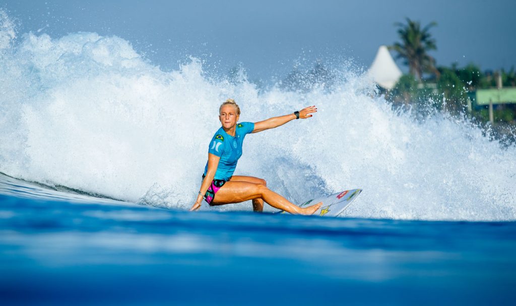 Tatiana Weston-Webb fica em terceiro lugar no Bali Protected Women´s.