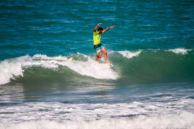 Jefferson Silva, CBSurf Longboard Tour 2018, praia do Cupe, Ipojuca (PE). Foto: Claudio Damangar.