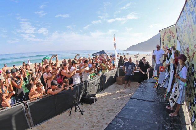 Pódio Feminino, Hang Loose Surf Attack 2018, Maresias, São Sebastião (SP). Foto: Munir El Hage.