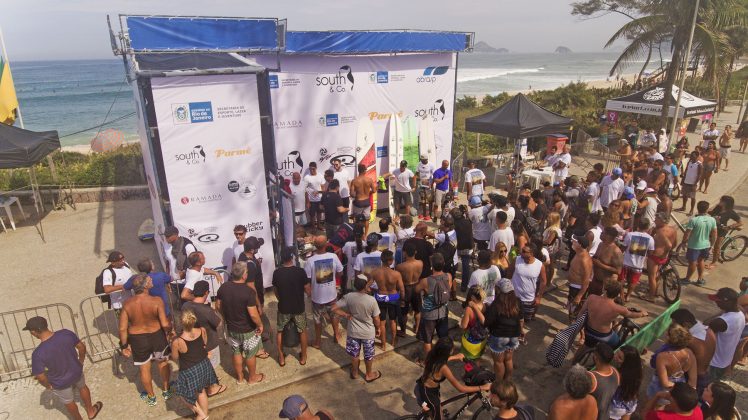 Rio Surf Pro Brasil 2018, Praia da Macumba (RJ). Foto: Bernardo Ferreira.