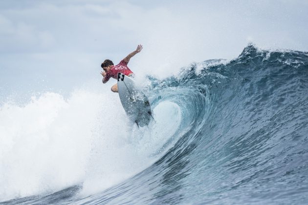 Griffin Colapinto, Tahiti Pro 2018, Teahupoo. Foto: WSL / Poullenot.
