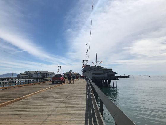 Pier de Santa Barbara, Califórnia (EUA). Foto: Arquivo pessoal.
