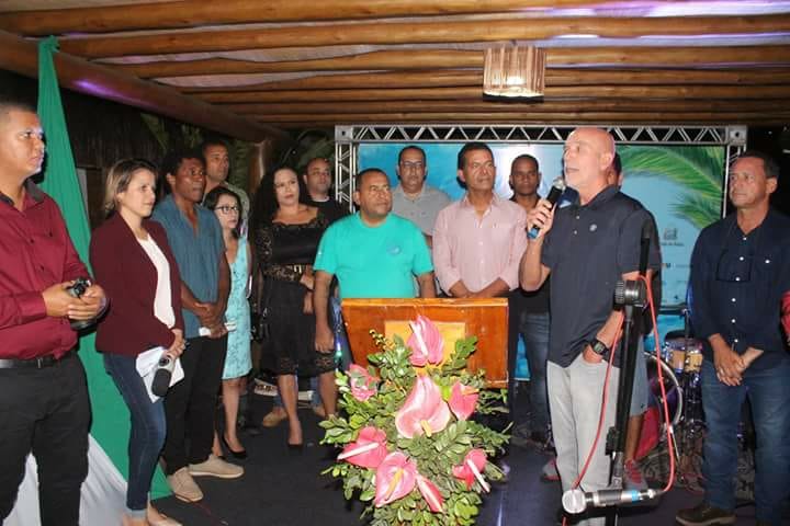 Lançamento do evento reúne políticos e dirigentes do surfe em Itacaré.