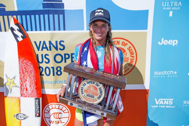 Courtney Conlogue, Vans US Open 2018, Huntington Beach, Califórnia (EUA). Foto: WSL / Morris.