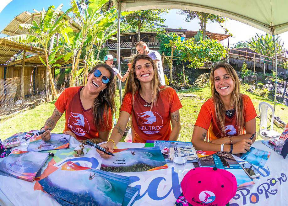 Silvana Lima, Nicole Pacelli e Chloé Calmon vão criar conteúdos exclusivos para o Neutrox Weekend na Barra da Tijuca.