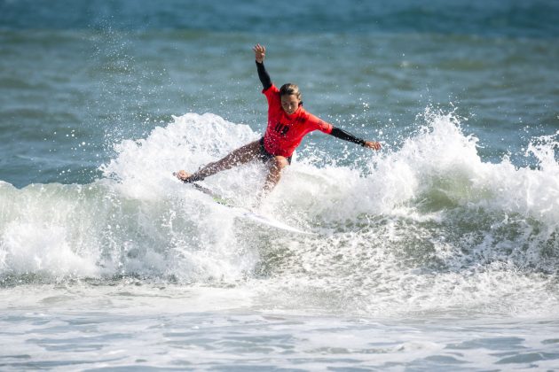 Sally Fitzgibbons, UR ISA World Surfing Games 2018, Long Beach, Tahara, Japão. Foto: ISA / Ben Reed.