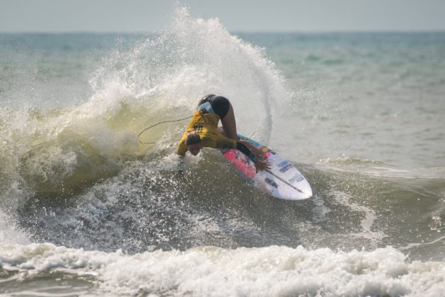Sally Fitzgibbons, UR ISA World Surfing Games 2018, Long Beach, Tahara, Japão. Foto: ISA / Evans.