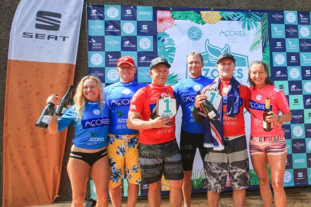 Finalistas, World Masters Championship 2018, Açores, Portugal. Foto: WSL / Masurel.