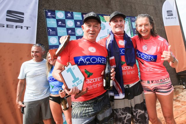 Finalistas, World Masters Championship 2018, Açores, Portugal. Foto: WSL / Masurel.