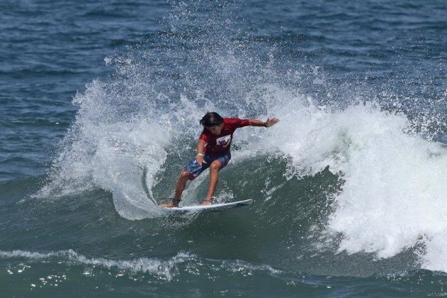 Daniel Adisaka, Hang Loose Surf Attack 2018, praia do Tombo, Guarujá (SP). Foto: Munir El Hage.
