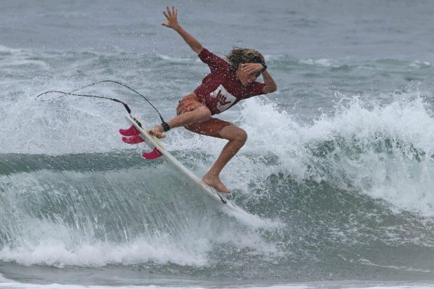 Fabricio Rocha, Hang Loose Surf Attack 2018, praia do Tombo, Guarujá (SP). Foto: Munir El Hage.
