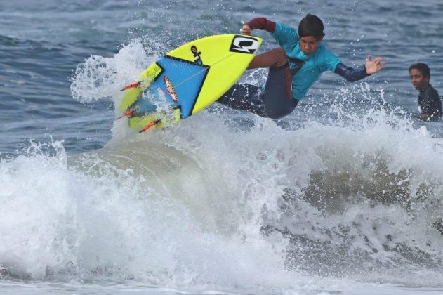 Gabriel Dias, Hang Loose Surf Attack 2018, praia do Tombo, Guarujá (SP). Foto: Munir El Hage.