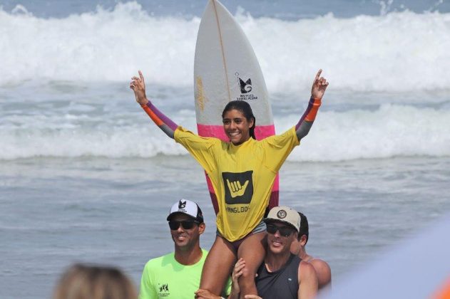 Julia Duarte, Hang Loose Surf Attack 2018, praia do Tombo, Guarujá (SP). Foto: Munir El Hage.
