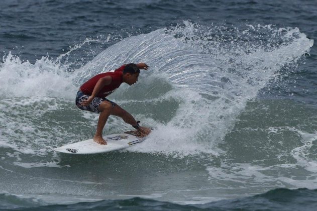Junior Siqueira, Hang Loose Surf Attack 2018, praia do Tombo, Guarujá (SP). Foto: Munir El Hage.