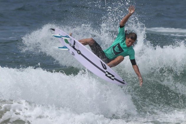 Kian Martin, Hang Loose Surf Attack 2018, praia do Tombo, Guarujá (SP). Foto: Munir El Hage.
