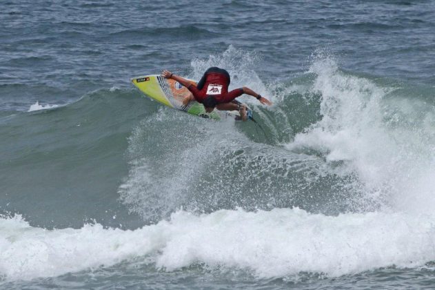 Luiz Juquinha, Hang Loose Surf Attack 2018, praia do Tombo, Guarujá (SP). Foto: Munir El Hage.