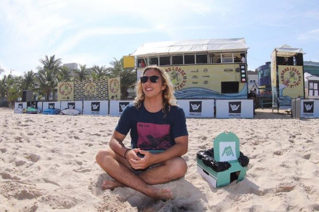 Luiz Mendes, Hang Loose Surf Attack 2018, praia do Tombo, Guarujá (SP). Foto: Munir El Hage.