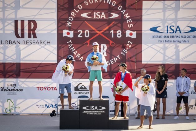 Mens_Closing_Ceremony_ISA_Ben_Reed-10, UR ISA World Surfing Games 2018, Long Beach, Tahara, Japão. Foto: ISA / Ben Reed.