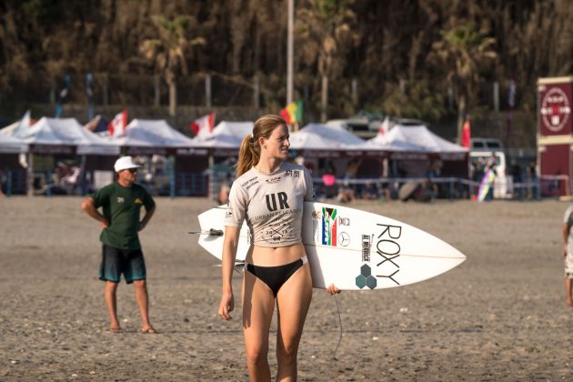 Bianca Buitendag, UR ISA World Surfing Games 2018, Long Beach, Tahara, Japão. Foto: ISA / Sean Evans.