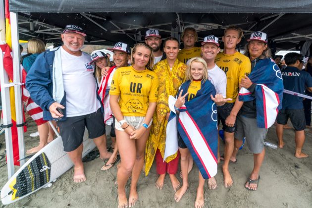 USA_Team_Sean_Evans-2, UR ISA World Surfing Games 2018, Long Beach, Tahara, Japão. Foto: ISA / Sean Evans.