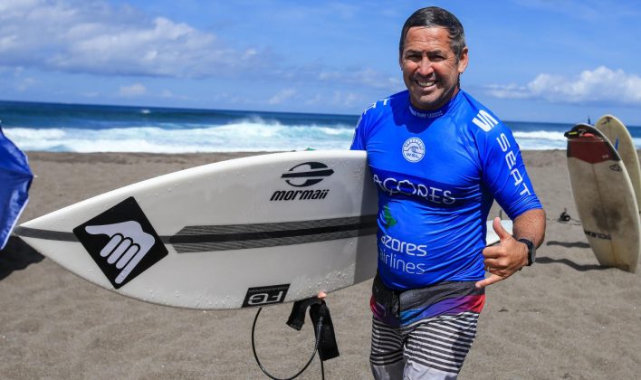 Fabio Gouveia, World Masters Championship 2018, Açores, Portugal. Foto: WSL / Masurel.