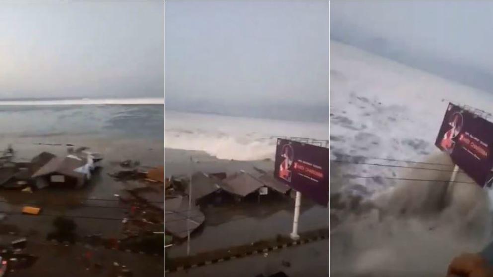 Tsunami foi registrado em Palu, norte da Indonésia.