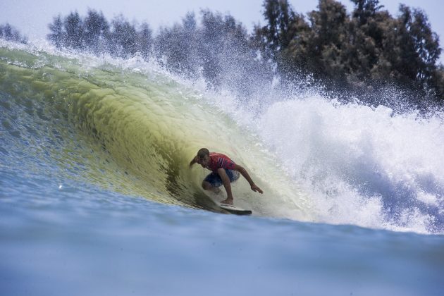 Sebastian Zietz, Surf Ranch Pro 2018, Lemoore, Califórnia (EUA). Foto: WSL / Rowland.