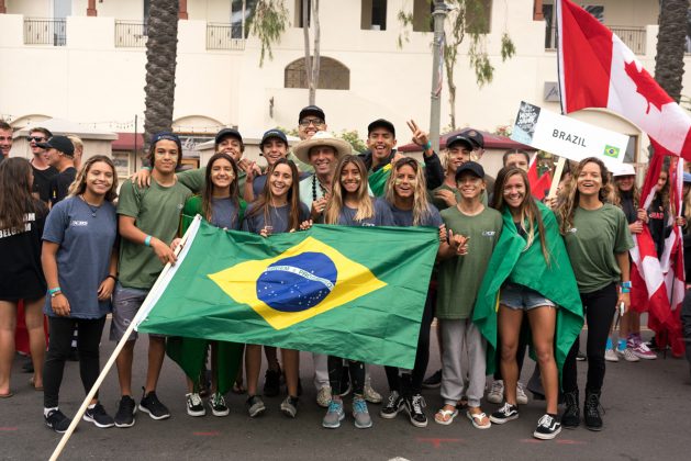 Time brasileiro, Vissla ISA World Junior Championship 2018, Huntington Beach, Califórnia (EUA). Foto: ISA / Sean Evans.