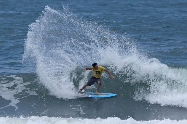 Gabriel Ramos, Hang Loose Surf Attack 2018, praia do Tombo, Guarujá (SP). Foto: Munir El Hage.